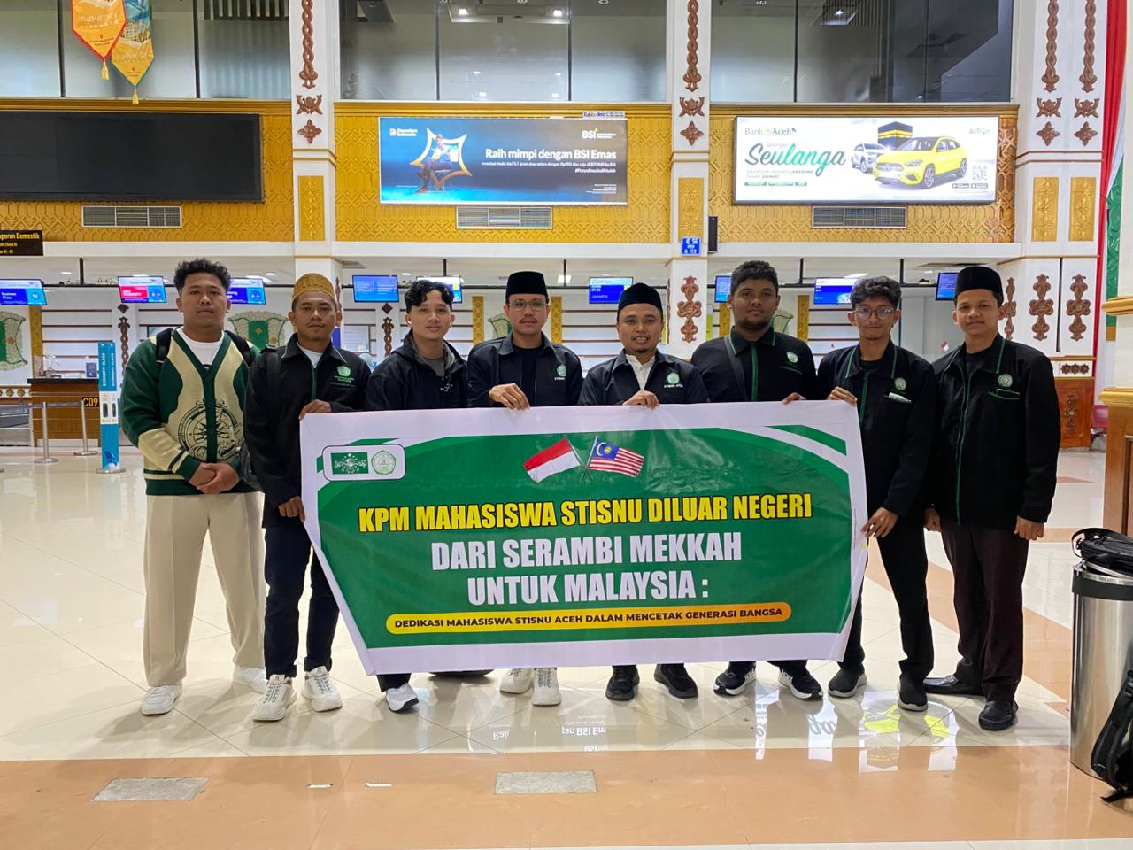 STISNU Aceh Resmi Lepas Mahasiswa KPM Internasional ke Malaysia