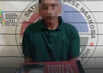 Polres Aceh Selatan Tangkap Pengedar Sabu di Trumon Tengah