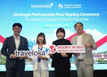 Traveloka & RWS Teken MoU, Bidik Wisatawan RI ke Singapura