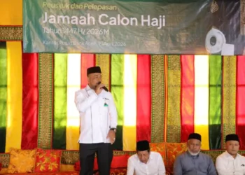 Wujud Khidmah Spiritual, Bank Aceh Lepas 1.624 Jamaah Calon Haji 1447 H