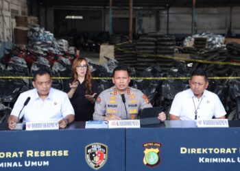 Polda Metro Jaya Bongkar Penyelundupan 1.494 Motor Ilegal