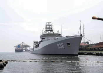 TNI AL Perkuat Kedaulatan Laut Lewat KRI Canopus-936