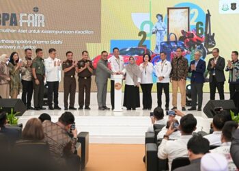 Pembukaan BPA Fair 2026 yang dihadiri para pejabat dan peserta lelang.