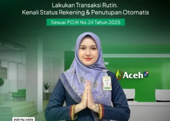 Waspada Rekening Mati, Bank Aceh Ingatkan Aturan Keaktifan
