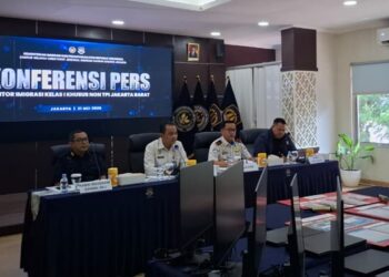 Imigrasi Jakbar Tangkap 4 WNA China Pelaku Scamming Online