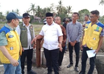 Bupati Aceh Besar Tinjau Normalisasi Bantuan Presiden