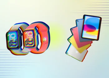 Visual jam tangan pintar Apple yang diposisikan ulang dengan branding Apple Watch Neo.