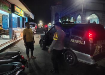 Patroli Malam Polsek Banda Sakti Sisir Titik Rawan, Cegah Kriminalitas dan Gangguan Kamtibmas
