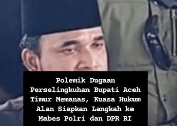 Kasus Bupati Aceh Timur: Kuasa Hukum Lapor ke Mabes Polri & DPR