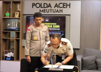 Sinergi Kamtibmas, Polda dan Ditjenpas Aceh Teken PKS