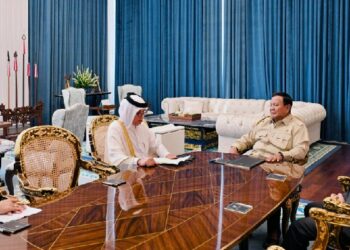 Prabowo Terima Menlu Qatar, Bahas Investasi Triliunan Rupiah