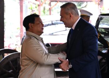 Pertemuan Prabowo dan Menlu Turki Bahas Timur Tengah