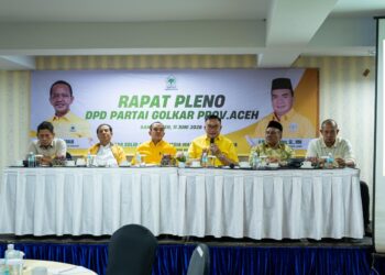 Salim Fakhry Umumkan Jajaran Pengurus Baru Golkar Aceh