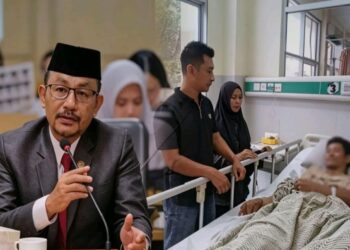 Haji Uma Jenguk Warga Aceh Besar Korban Aksi Main Hakim