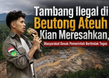 Meresahkan Warga, Pemerintah Didesak Lakukan Penindakan Nyata Terhadap Tambang Ilegal di Beutong Ateuh