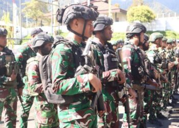 Reduksi Senjata Tajam di Ruang Publik: Sinergi TNI-Polri Jaga Kondusivitas Wilayah Puncak Jaya