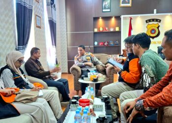 Sinergi Kawal Ketersediaan Data Akurat, Polres Lhokseumawe Dukung Penuh Sensus Ekonomi 2026