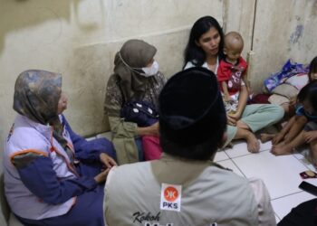 YPDBim dan PKS Bantu Balita Gizi Buruk di Jakarta Barat
