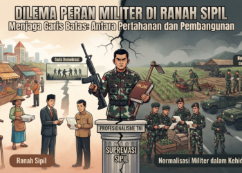 Menjaga Garis Demokrasi: Dilema Peran Militer di Ranah Sipil