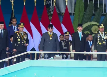 Prabowo di HUT Bhayangkara: Jangan Bajak Demokrasi