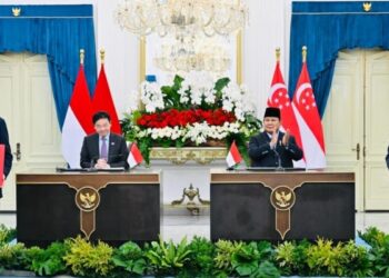 Indonesia-Singapura Teken 26 Kerja Sama Strategis di Jakarta