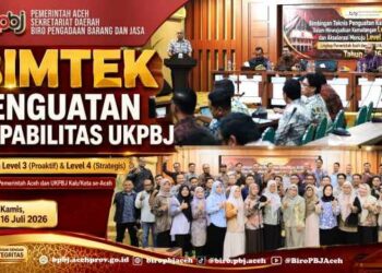 BPBJ Aceh Perkuat Kapabilitas UKPBJ Menuju Level Strategis