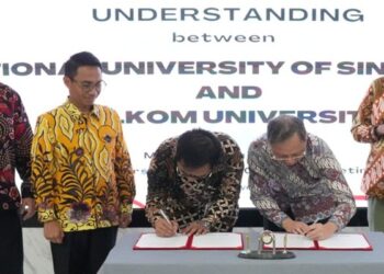 TelU dan NUS Kolaborasi Cetak Talenta Digital Global
