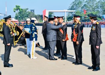 Panglima TNI Hadiri Upacara Hari Bhayangkara ke-80