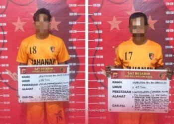 Korupsi BBM Subsidi: Polres Nagan Raya Tahan Dua Operator