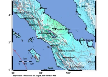 Gempa M 6,4 Guncang Simalungun Sumut, Getaran Terasa hingga Aceh