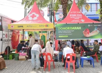 Bank Aceh Kumpulkan 1.648 Kantong Darah pada Aksi Serentak HUT ke-53