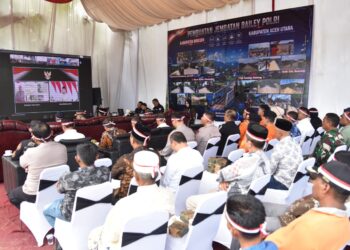 Kapolda Aceh Hadiri Secara Virtual Peresmian Jembatan Merah Putih Presisi