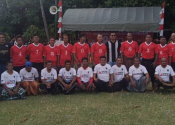 Meriahkan HUT RI ke-81, Kapolsek Indra Jaya Hadiri Perlombaan Unik di Gampong Tamping Baroh