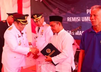 43 Warga Binaan Rutan Sabang Terima Remisi HUT ke-81 RI