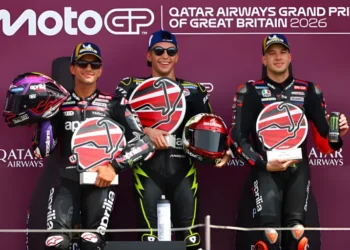 Raul Fernandez Cetak Kemenangan di MotoGP Inggris 2026, Disusul Martin dan Bezzecchi