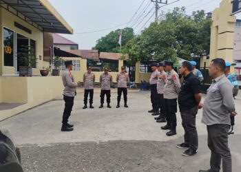 Perkuat Akuntabilitas dan Disiplin, Tim Audit Polres Pidie Jaya Periksa Kesiapan Polsek Bandar Baru