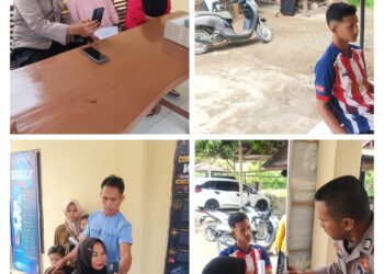 Polres Pidie Jaya Sukses Data 1.076 Penerima Perlinsos