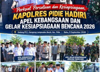Apel Kebangsaan Pidie: Solidkan Kesiapsiagaan Bencana