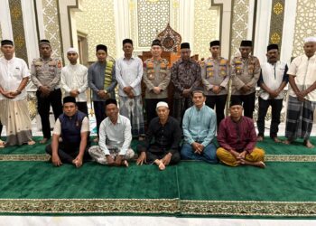 Perkuat Pendekatan Kultural dan Spiritual, Jajaran Polres Pidie Jaya Rangkul Warga Lewat Safari Subuh
