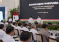 Prabowo Evaluasi Kinerja 2 Tahun Kabinet Merah Putih