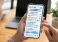 Tampilan layar ponsel pintar yang menampilkan antarmuka agen AI Muse dari Meta saat mengelola transaksi belanja digital dan jadwal pengguna.
