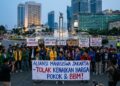 KSPSI Imbau Aksi Mahasiswa di Bundaran HI Berjalan Damai